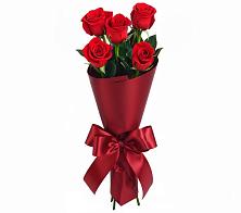 Букет 5 Красных роз Эдлесс Лав в Чагоде