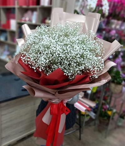 Букет цветов из: Гипсофила в Чагоде