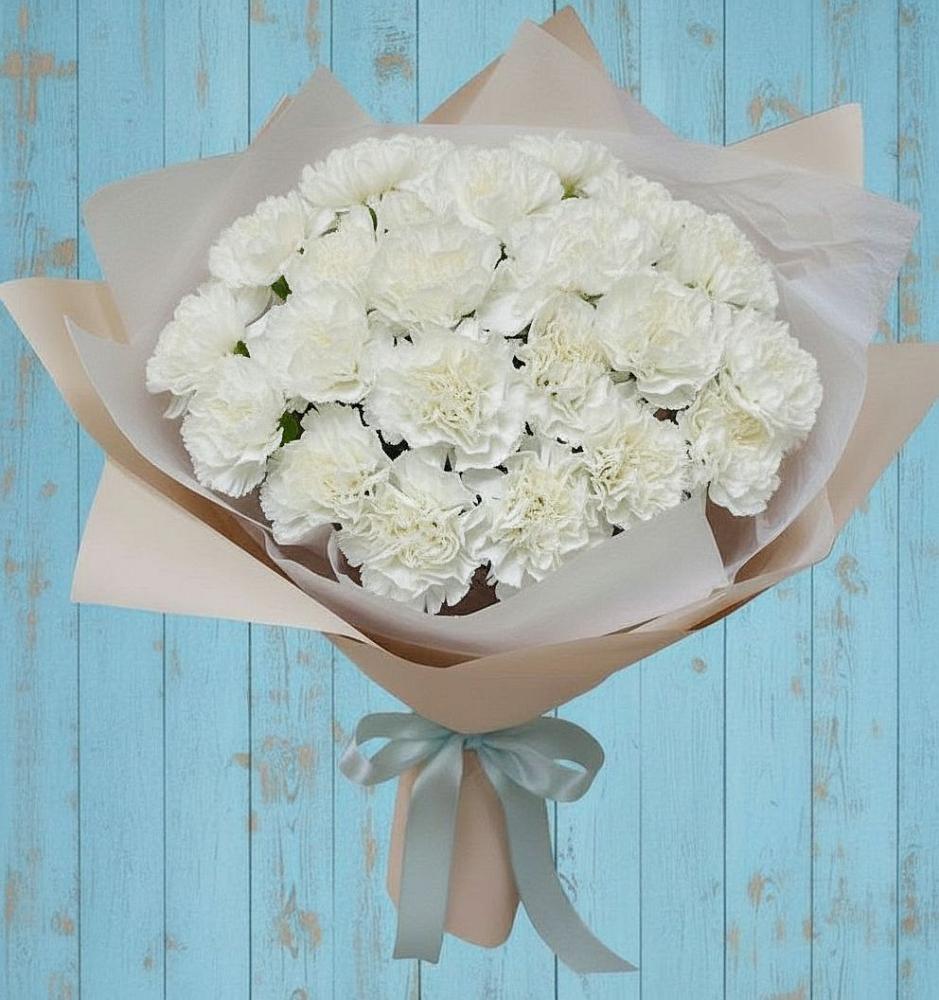 Букет цветов из: Гвоздики в Чагоде