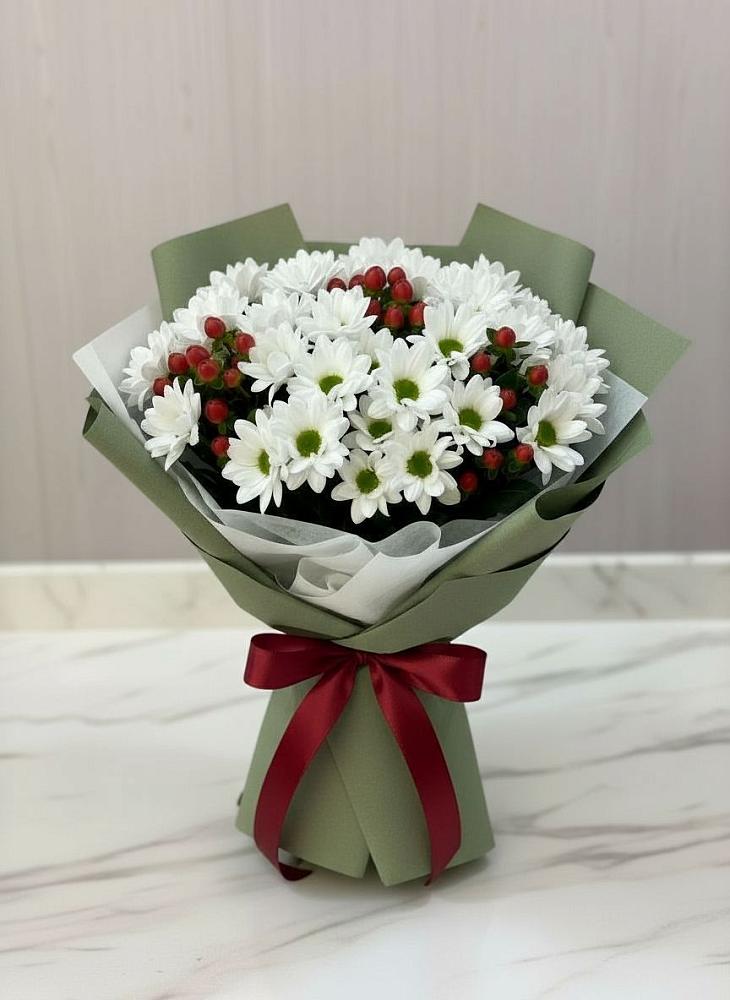 Букет цветов из: Хризантемы в Чагоде