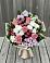 Букет цветов из: Альстромерии, Гвоздики, Розы и Хризантемы в Чагоде