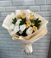 Букет цветов из:  Розы и Хризантемы #REPLACE_PRED# Чагоде