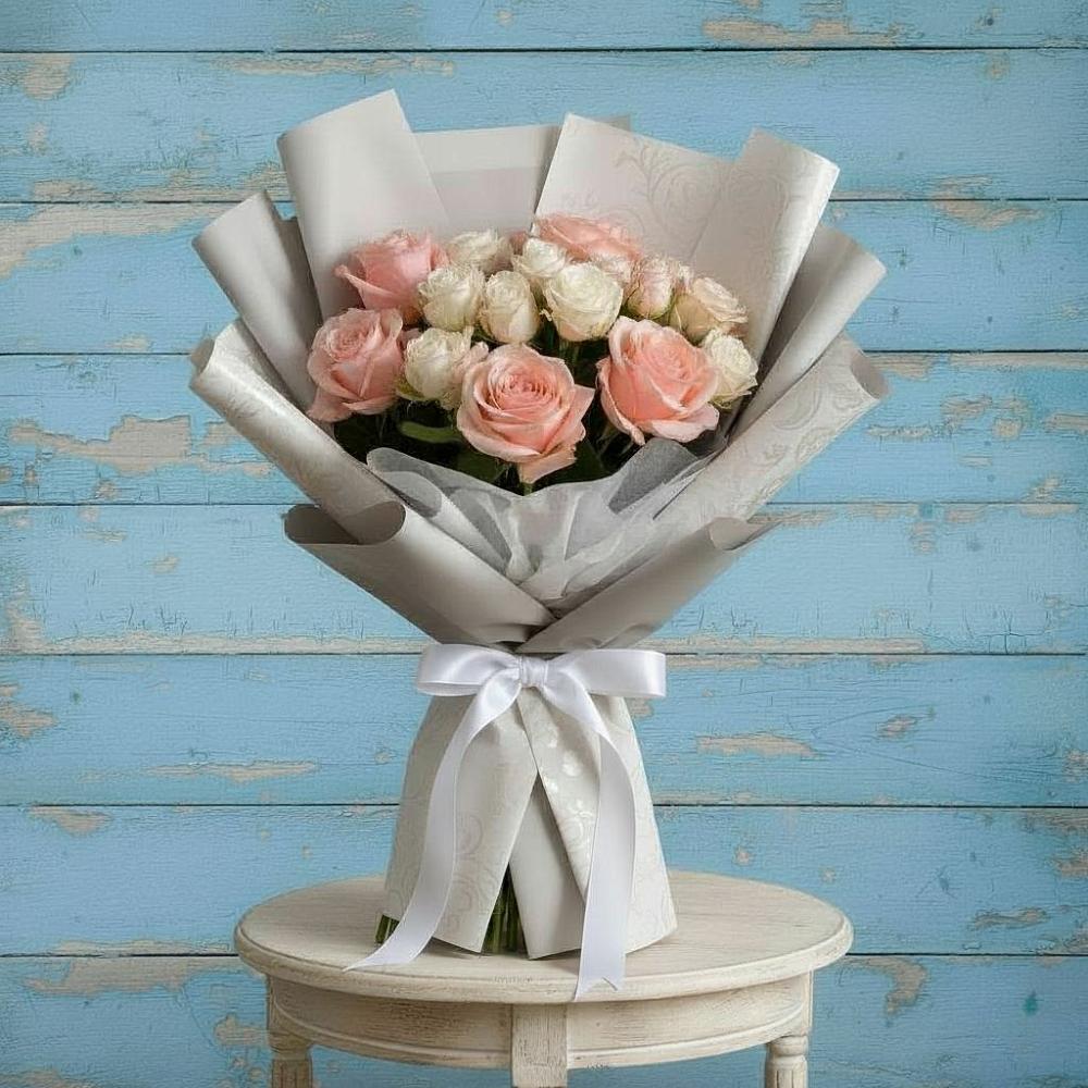 Букет цветов из: Розы в Чагоде