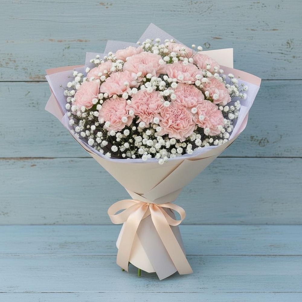 Букет цветов из: Гвоздики в Чагоде