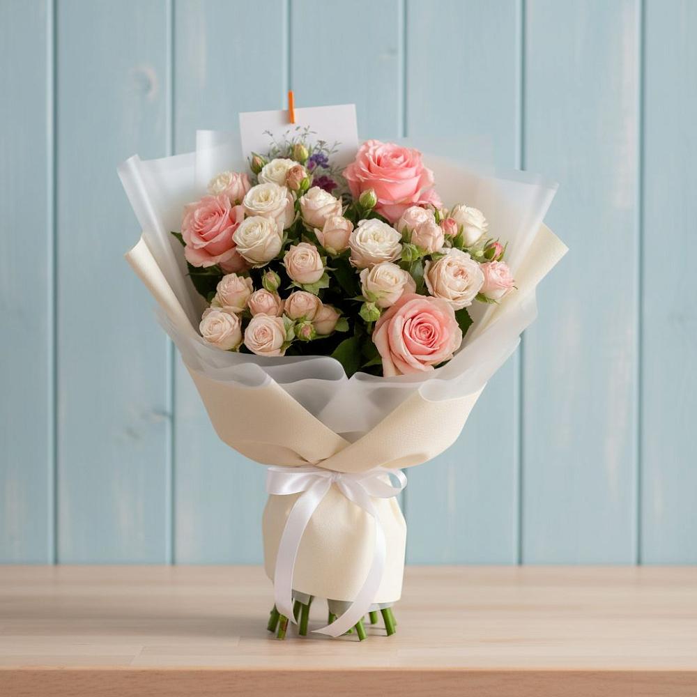 Букет цветов из: Розы в Чагоде