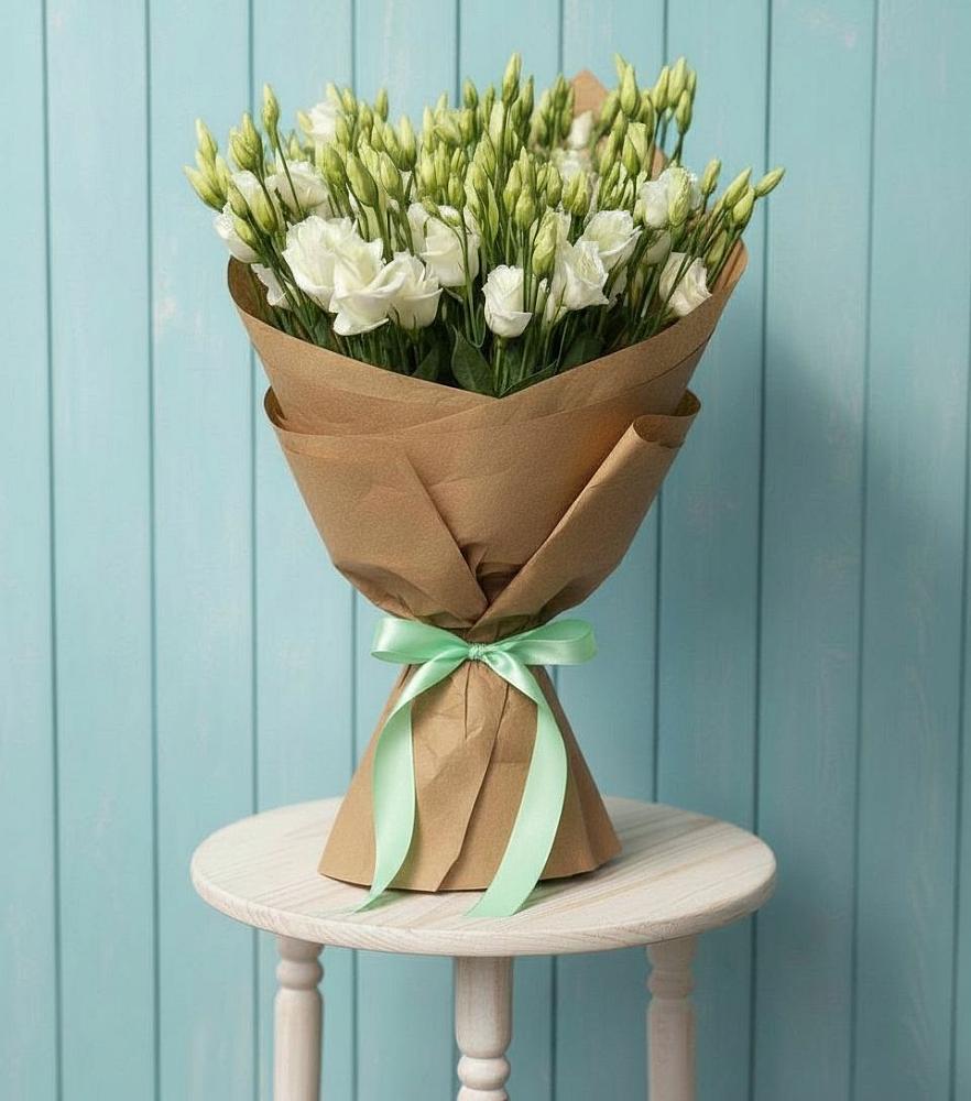 Букет цветов из: Лизиантусы в Чагоде