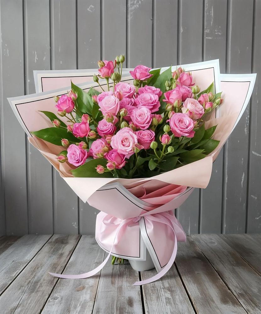 Букет Розовый кустик в Чагоде