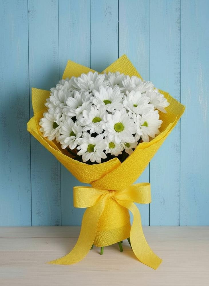 Букет цветов из: Хризантемы в Чагоде