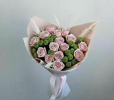 Букет цветов из:  Розы и Хризантемы в Чагоде