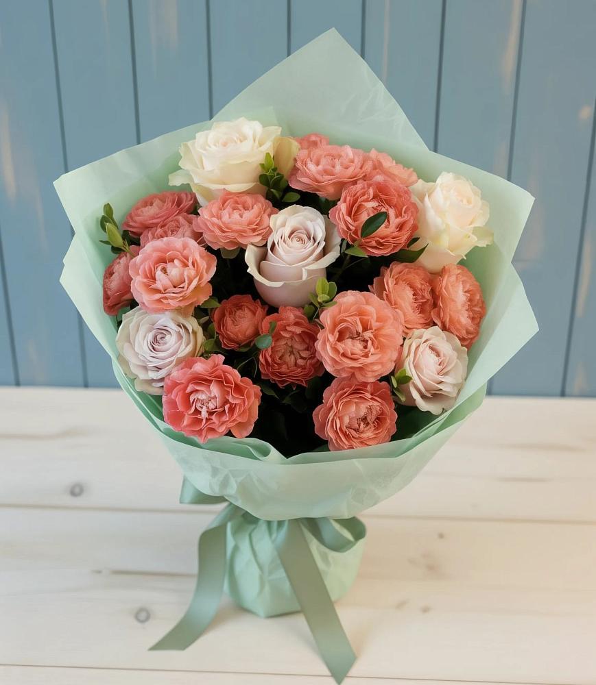 Букет цветов из: Розы в Чагоде