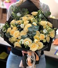 Букет цветов из:  Розы и Лизиантусы #REPLACE_PRED# Чагоде