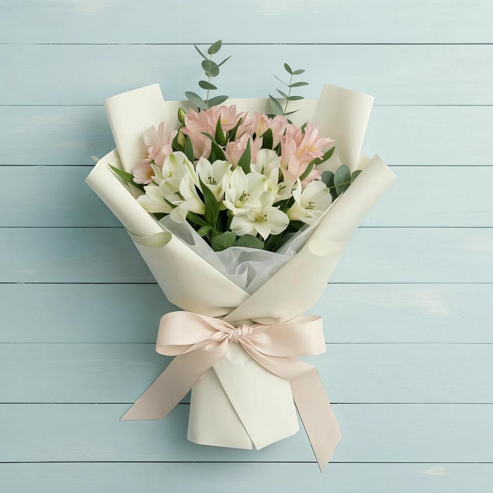 Букет цветов из: Альстромерии в Чагоде